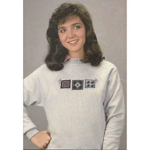 Leisure Arts More Sweaters for Cross Stitchers for Cross Stitch 1986 - Picture 10 of 10